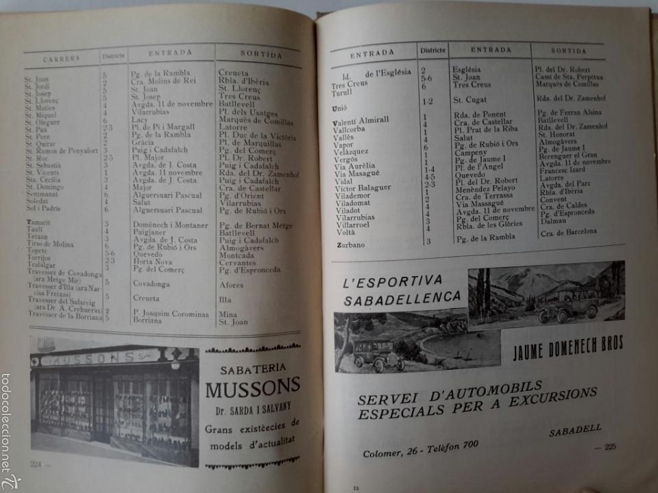 Libros de segunda mano: Anuari Sabadellenc. Any 1928. Sabadell - Foto 6