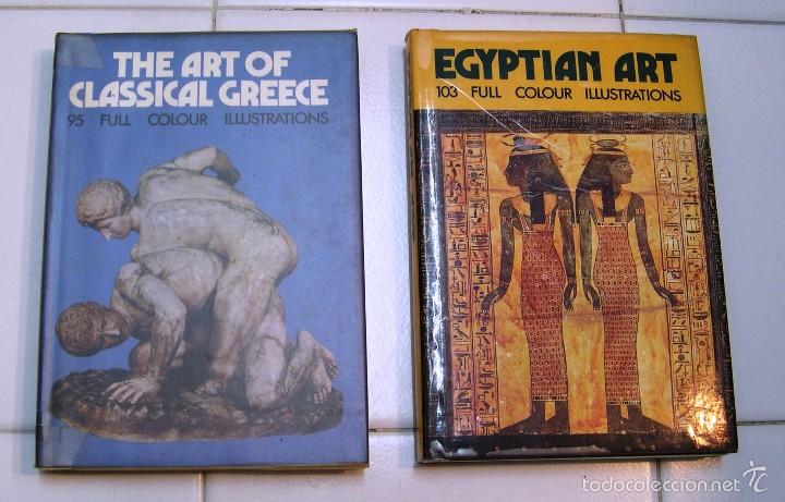Libros de segunda mano: Dos libros sobre el arte en Grecia y el antiguo Egipto