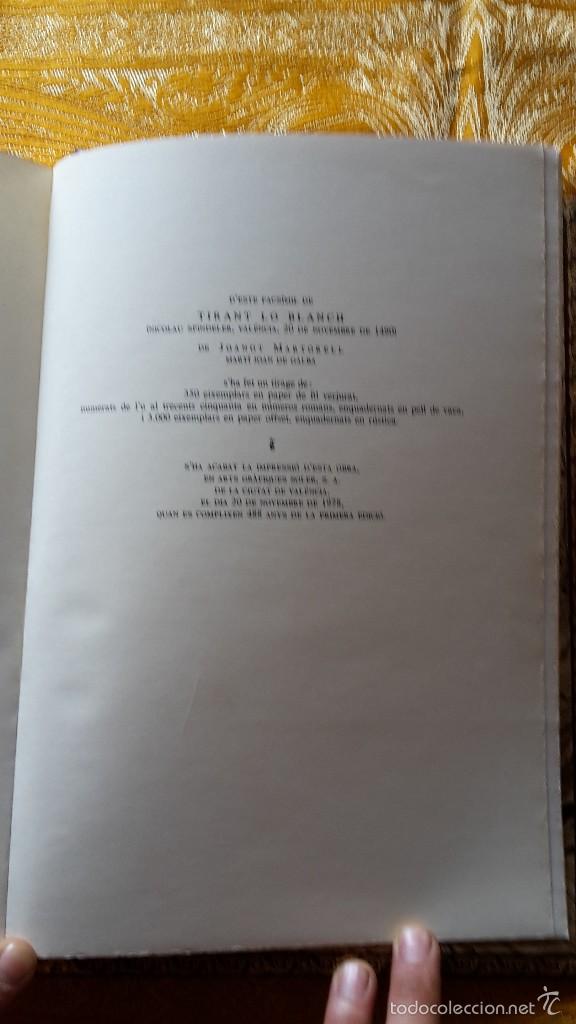 Libros de segunda mano: Tirant lo Blanch, Joanot Martorell - Foto 5