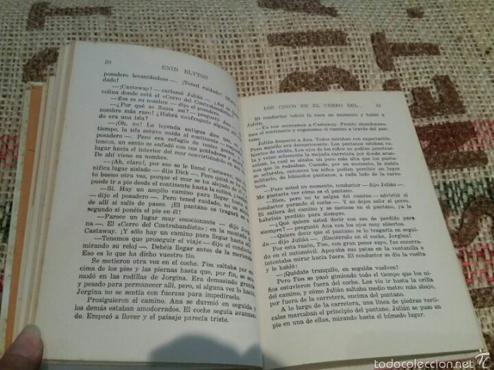 Libros de segunda mano: Los cinco en el cerro del contabandista - Foto 5