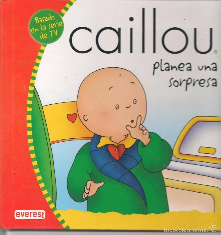 Libros de segunda mano: CAILLOU PLANEA UNA SORPRESA. EVEREST.  (P/B30) - Foto 1