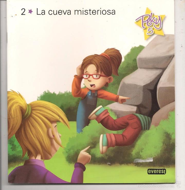 Libros de segunda mano: PEKY 5. N&ordm; 2. LA CUEVA MISTERIOSA. EVEREST. (P/B60) - Foto 1