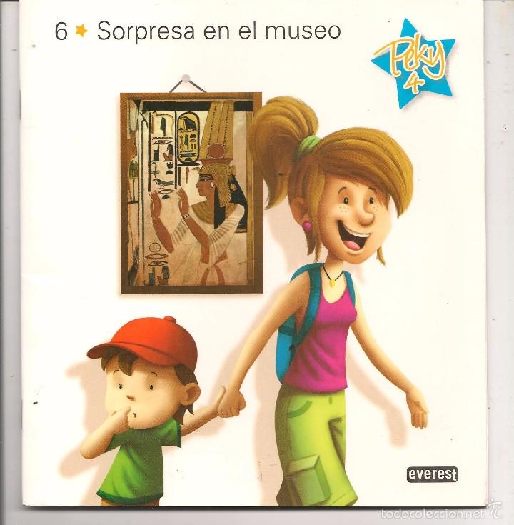 Libros de segunda mano: PEKY 5. N&ordm; 6. SORPRESA EN EL MUSEO.  EVEREST. (P/B60) - Foto 1