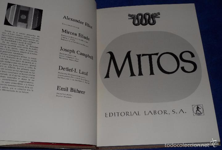 Libros de segunda mano: Mitos - Alexander Eliot - Editorial Labor (1976) - Foto 4