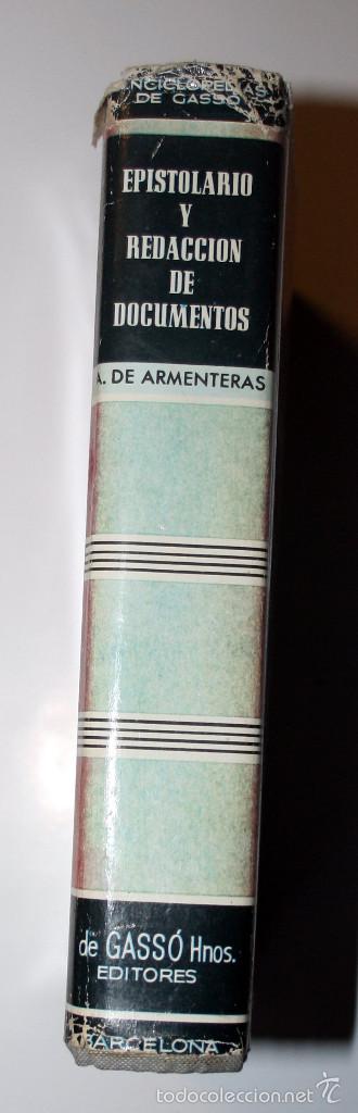 Libros de segunda mano: EPISTOLARIO Y REDACCION DE DOCUMENTOS - - Foto 3