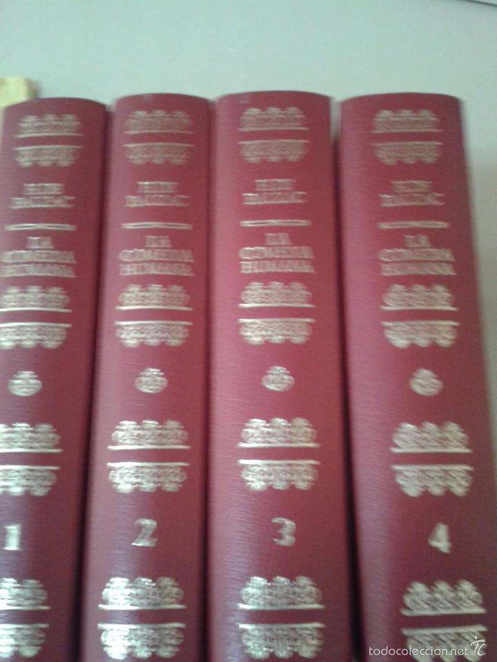 Libros de segunda mano: LA COMEDIA HUMANA. H. DE BALZAC. 4 TOMOS. - Foto 2