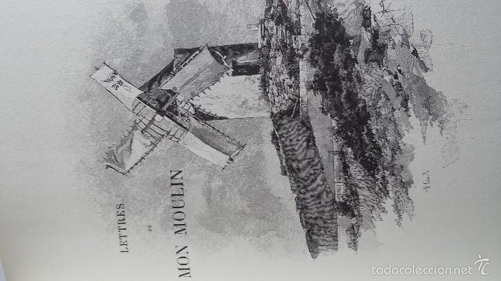 Libros de segunda mano: LETTRES DE MON MOULIN. - ALPHONSE DAUDET.  Jean de Bonnot. 1976. - Foto 3