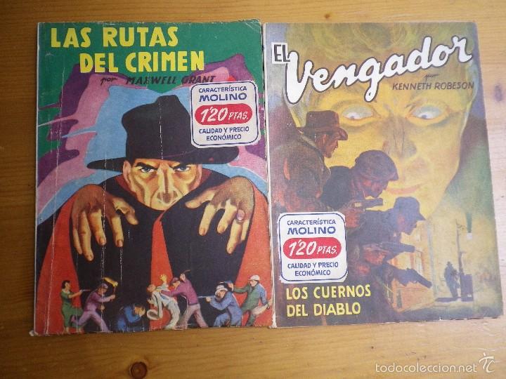 Libros de segunda mano: &Ntilde;OTE 2 EJEMPALRES EDITORIAL MOLINO  A&Ntilde;OS 40 - Foto 1