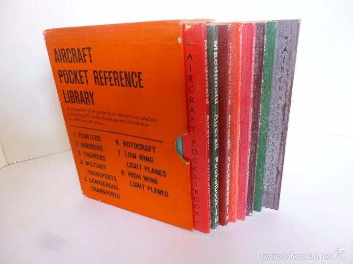Libros de segunda mano: AIRCRAFT POCKET REFERENCE LIBRARY. 8 LIBRITOS EN ESTUCHE. EN INGL&Eacute;S. MACDONALD AND CO, 1964 - Foto 1