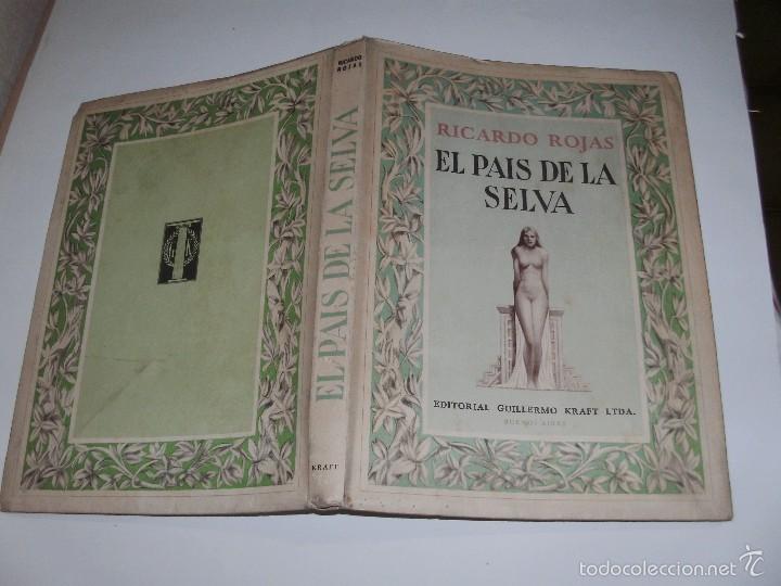 Libros de segunda mano: RICARDO ROJAS - EL PAIS DE LA SELVA - - Foto 5