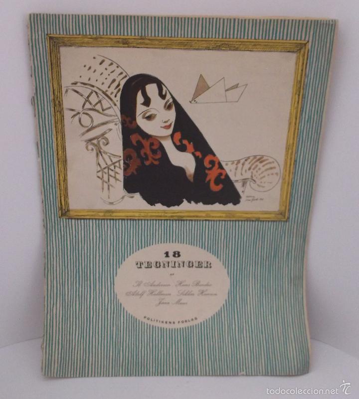 Libri di seconda mano: TEGNINGER N&ordm; 18, ANDERSEN, HANS BENDIX, ADOLF HALLMAN,JANE MUUS - LIBRO DE 17 LAMINAS A&Ntilde;O 1950