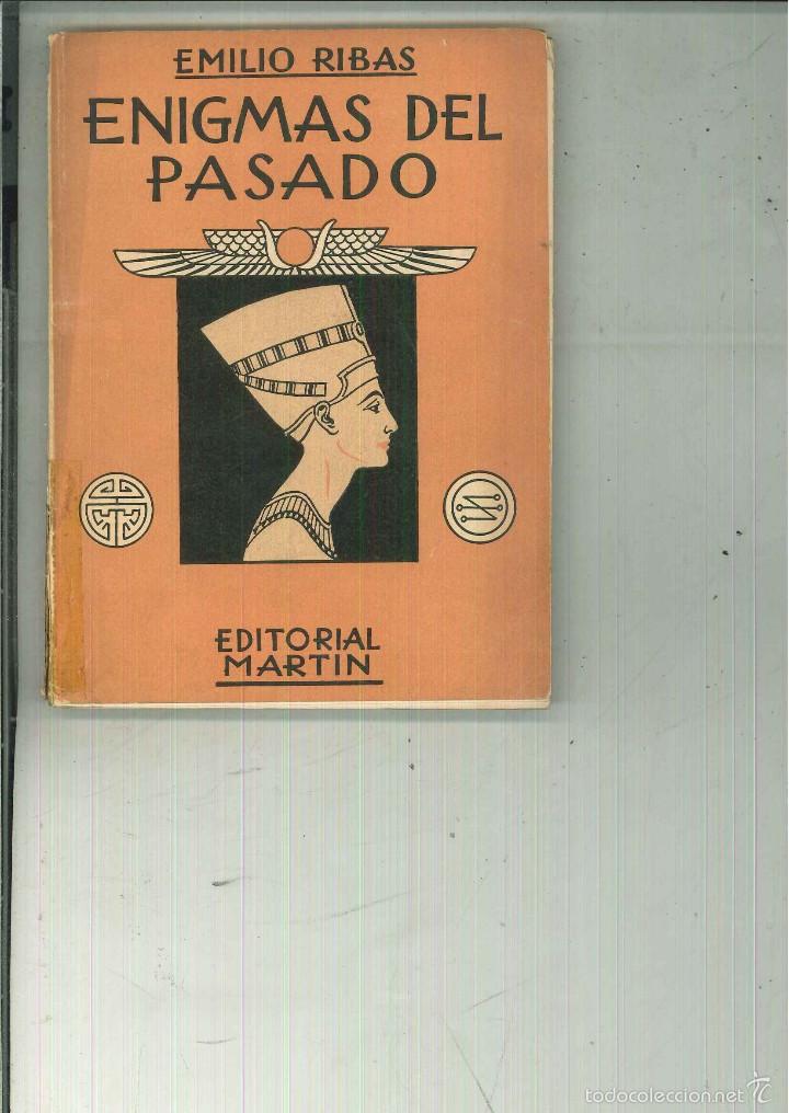 Libros de segunda mano: ENIGMAS DEL PASADO. Emilio Ribas - Foto 1