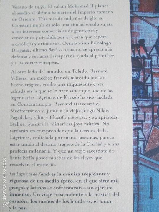 Libros de segunda mano: JULIO MURILLO LLERDA. LAS LAGRINASDE KARSEB. CONSTANTINOPLA 1453. EDICIONES MR. 2005 - Foto 16