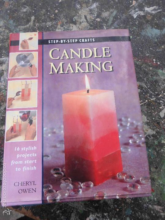 Libros de segunda mano: Libro Candle making Step by step crafts Cheryl Owen 2001 I-15 - Foto 1