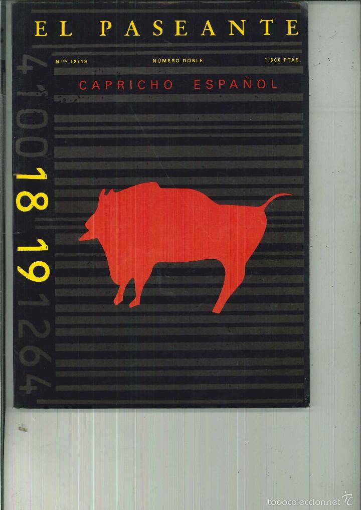 Libros de segunda mano: EL PASEANTE. CAPRICHO ESPA&Ntilde;OL N&ordm;18/19 - Foto 1