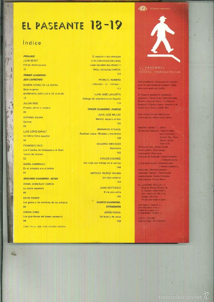 Libros de segunda mano: EL PASEANTE. CAPRICHO ESPA&Ntilde;OL N&ordm;18/19 - Foto 2