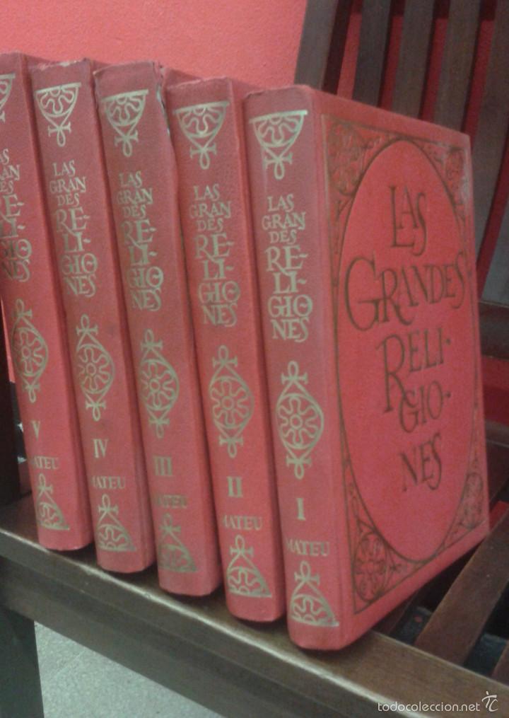 Libros de segunda mano: LAS GRANDES RELIGIONES. EDITORIAL MATEU. 1966. COMPLETA. - Foto 4