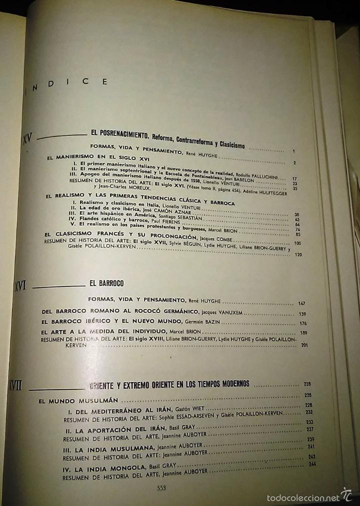 Libros de segunda mano: El arte y el hombre (tres tomos) - Foto 5