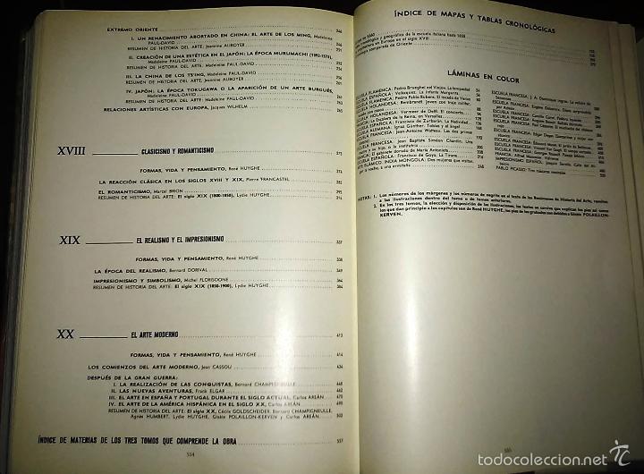 Libros de segunda mano: El arte y el hombre (tres tomos) - Foto 6