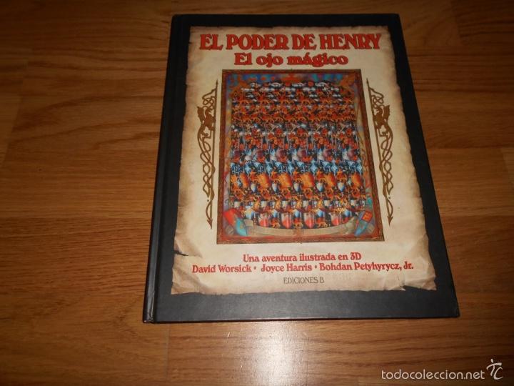Libros de segunda mano: EL PODER DE HENRY. EL OJO MAGICO.AVENTURA EN 3D RARO - Foto 1