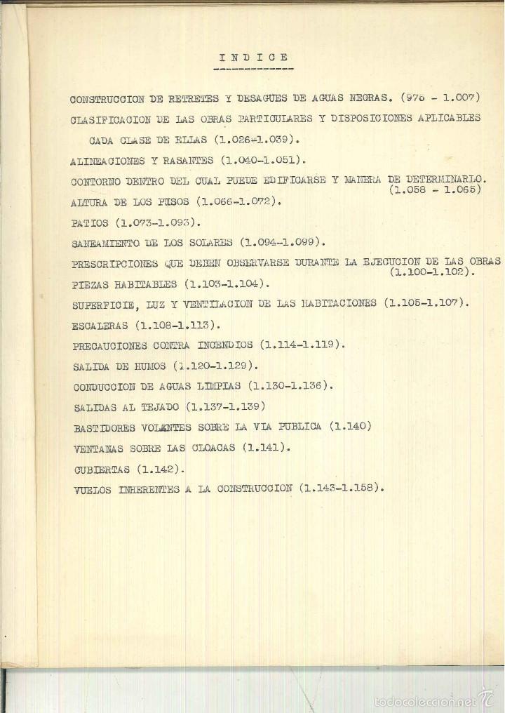 Libros de segunda mano: ORDENANZAS MUNICIPALES DE BILBAO. - Foto 2