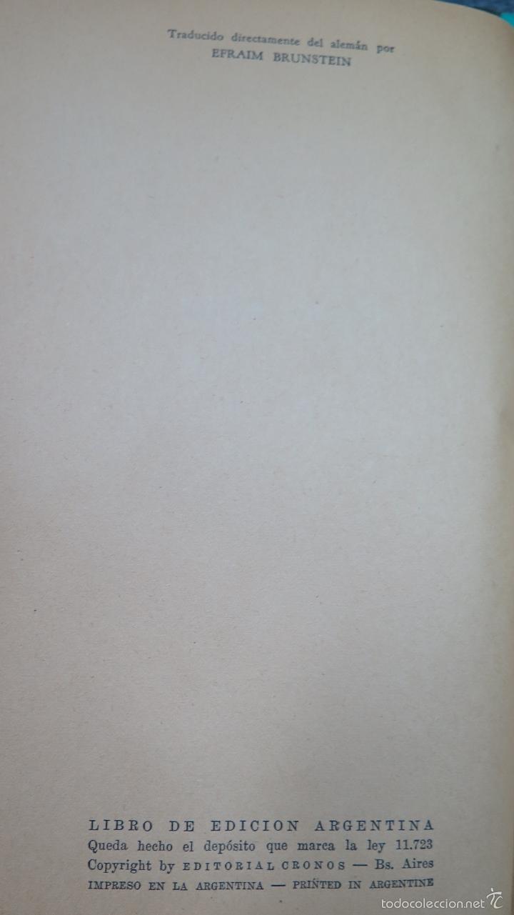 Libros de segunda mano: GRAND HOTEL. VICKY BAUM. ED. CRONOS. BUENOS AIRES - Foto 3
