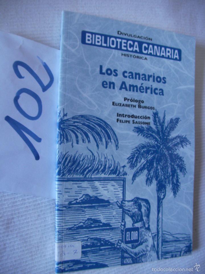 Libros de segunda mano: BIBLIOTECA CANARIA - LOS CANARIOS EN AMERICA - Foto 1