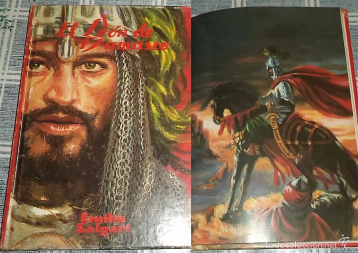 Libros de segunda mano: EMILIO SALGARI  4 TOMOS + JULIO VERNE 2 TOMOS - Foto 4