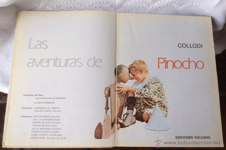 Libros de segunda mano: LAS AVENTURAS DE PINOCHO COLLODI EDICIONES VULCANO 1972 - Foto 3
