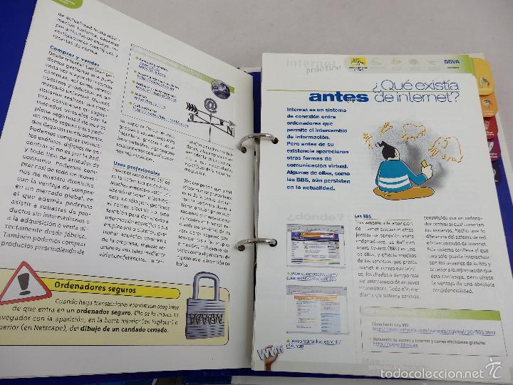Libros de segunda mano: INTERNET PR&Aacute;CTICO. CURSO MULTIMEDIA PARA ENTENDER, UTILIZAR Y DISFRUTAR LA RED. FICHERO BBVA. - Foto 2