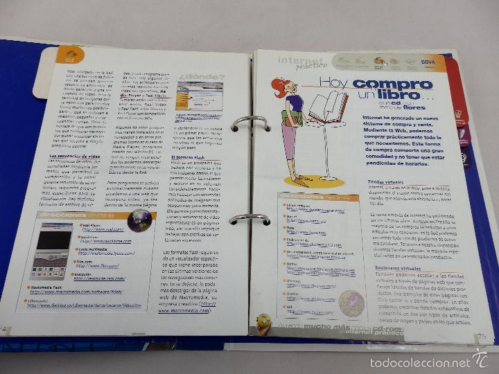 Libros de segunda mano: INTERNET PR&Aacute;CTICO. CURSO MULTIMEDIA PARA ENTENDER, UTILIZAR Y DISFRUTAR LA RED. FICHERO BBVA. - Foto 3