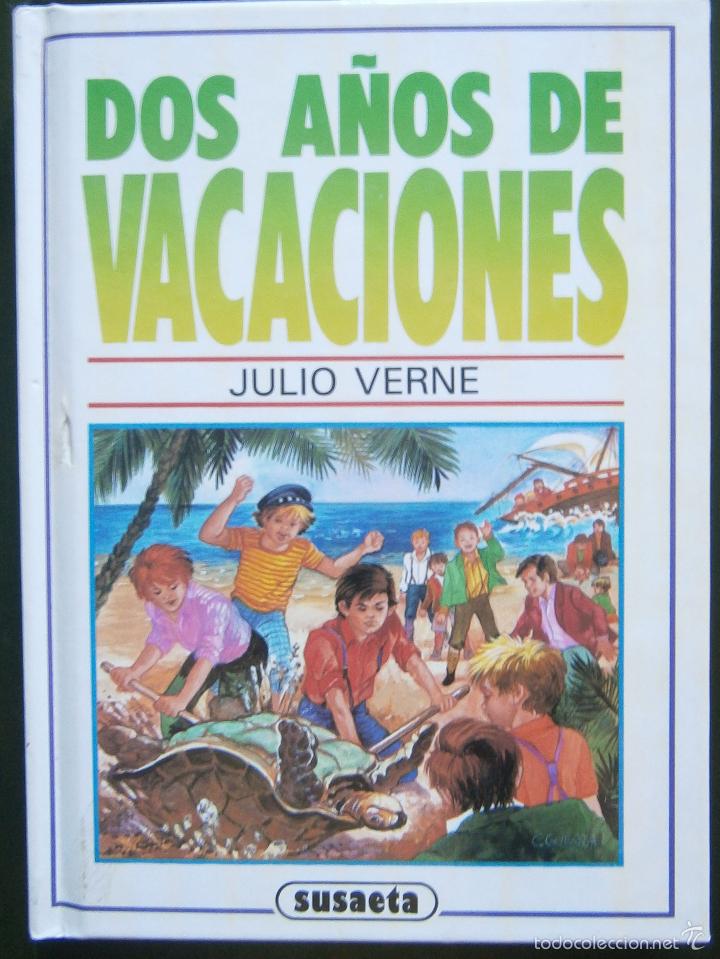 Libros de segunda mano: Dos a&ntilde;os de Vacaciones - Julio Verne - Foto 1