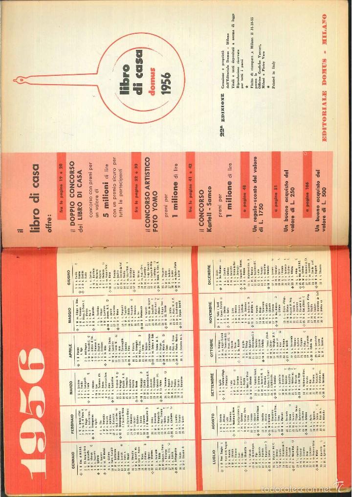 Libros de segunda mano: LIBRO DI CASA DOMUS 1956. - Foto 2
