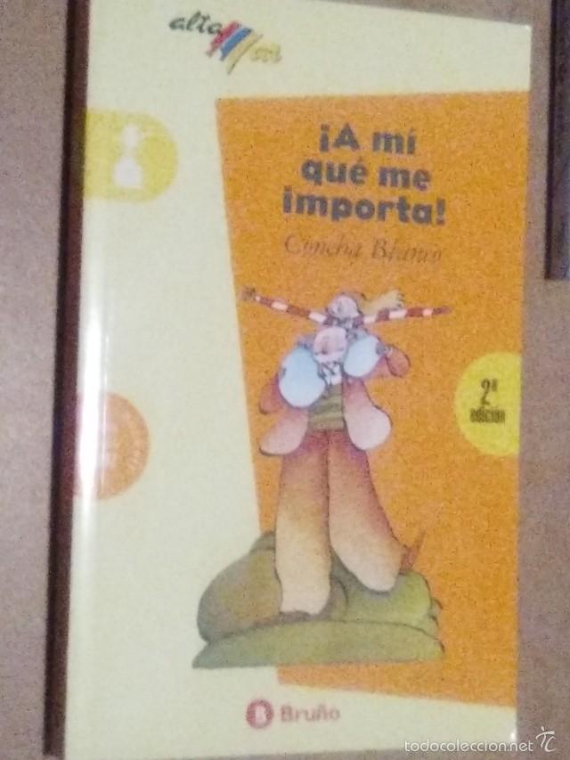 Libros de segunda mano: A MI QUE ME IMPORTA (CONCHA BLANCO) - BRU&Ntilde;O - Foto 1