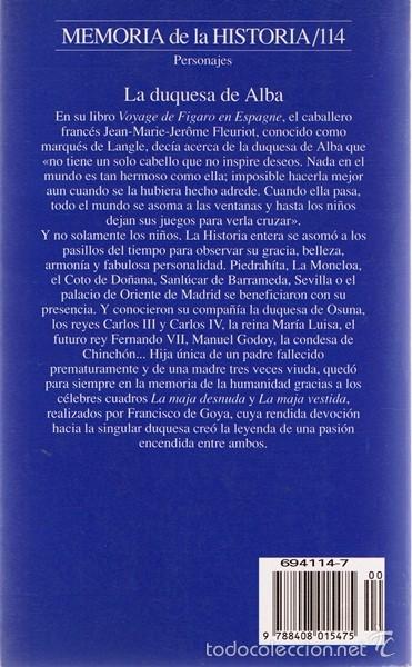 Libros de segunda mano: LA DUQUESA DE ALBA  CARMEN BARBER&Aacute; - Foto 2