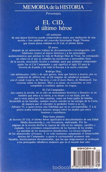 Libros de segunda mano: EL CID,EL &Uacute;LTIMO H&Eacute;ROE JOS&Eacute; LUIS OLAIZOLA - Foto 2