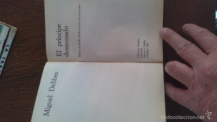 Libros de segunda mano: miguel delibes el principe destronado - Foto 2
