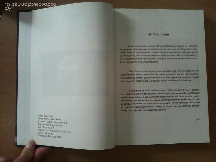 Libros de segunda mano: F&uacute;tbol de la A a la Z Joan Valls - Foto 2