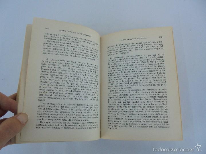 Libros de segunda mano: DOCUMENTOS DEL CONCILIO VATICANO II. CONSTITUCIONES DECRETOS DECLARACIONES. JOAQUIN SALAVERRI - Foto 15