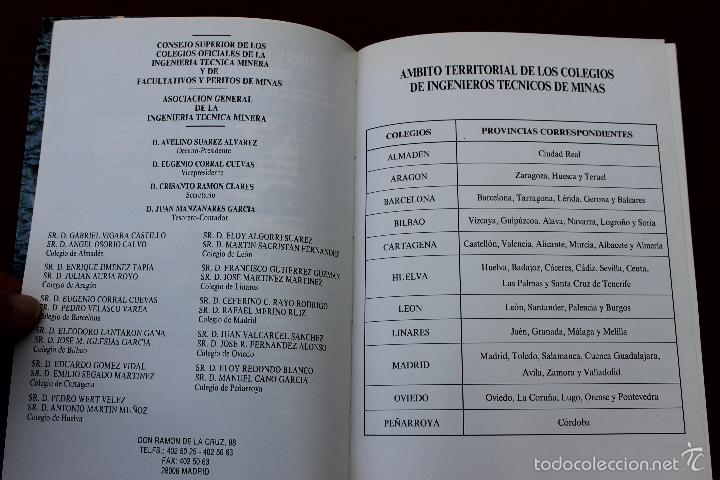 Libros de segunda mano: ANUARIO INGENIEROS TECNICOS DE MINAS. 1990, CONSEJO GENERAL DE COLEGIOS. - Foto 2