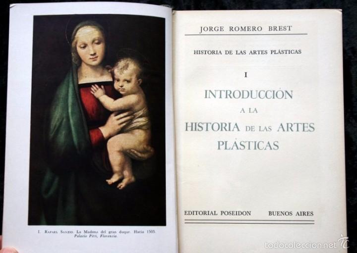 Libros de segunda mano: HISTORIA DE LAS ARTES PLASTICAS - TOMO I - INTRODUCCION . ROMERO BREST - Foto 1