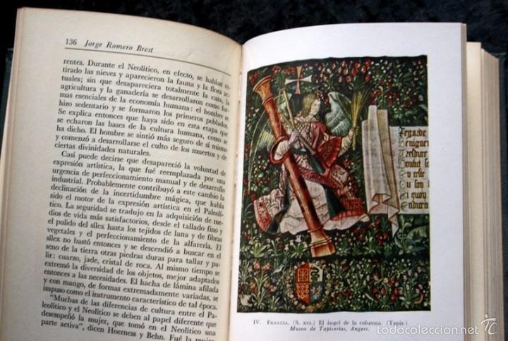 Libros de segunda mano: HISTORIA DE LAS ARTES PLASTICAS - TOMO I - INTRODUCCION . ROMERO BREST - Foto 6