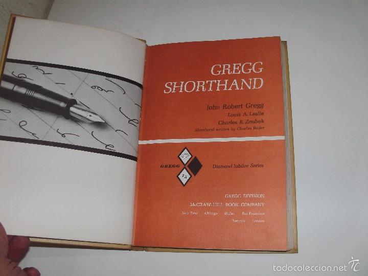 Libros de segunda mano: GREGG SHORTHAND - - Foto 2