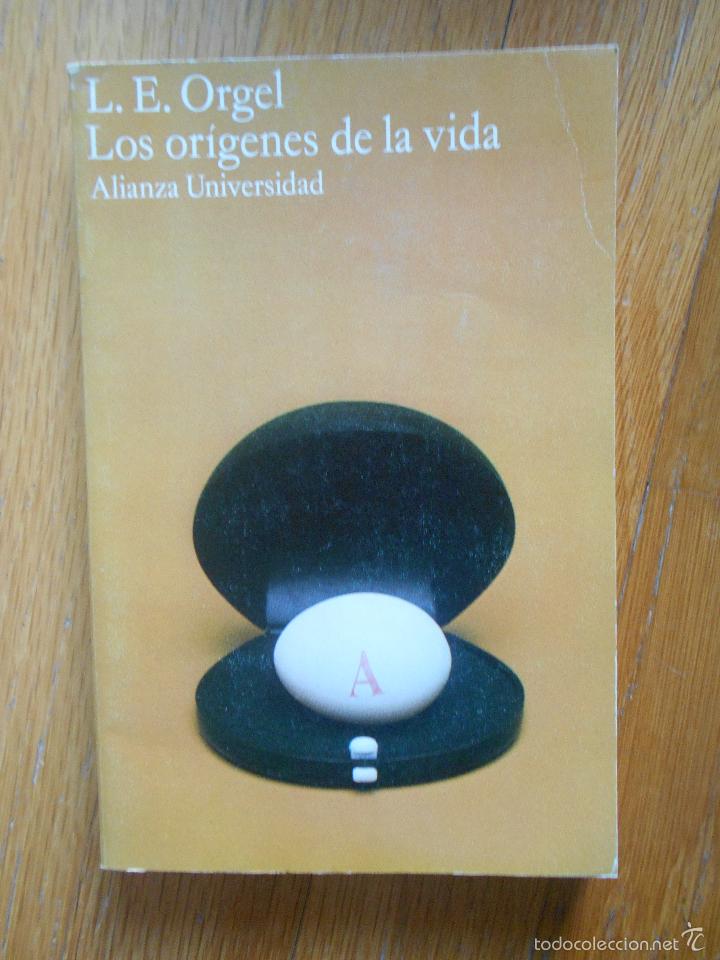 Libros de segunda mano: LOS ORIGENES DE LA VIDA, l.e. Orgel - Foto 1