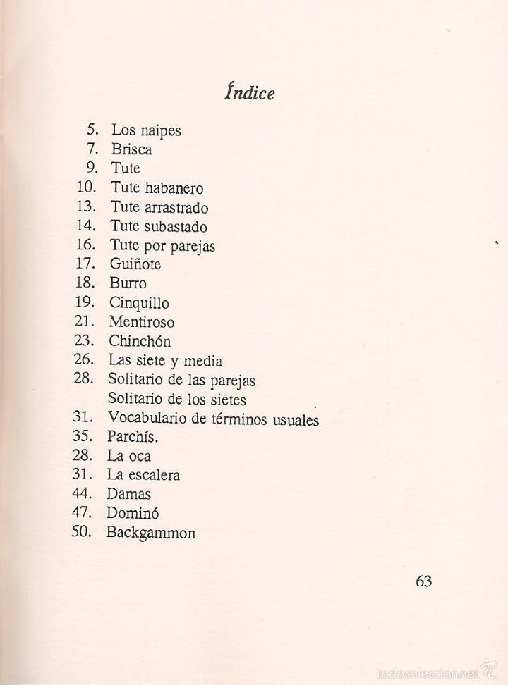 Libros de segunda mano: Juegos de mesa y tablero / Jos&eacute; Luis Parra * EL LIBRO DE LOS JUEGOS * - Foto 2