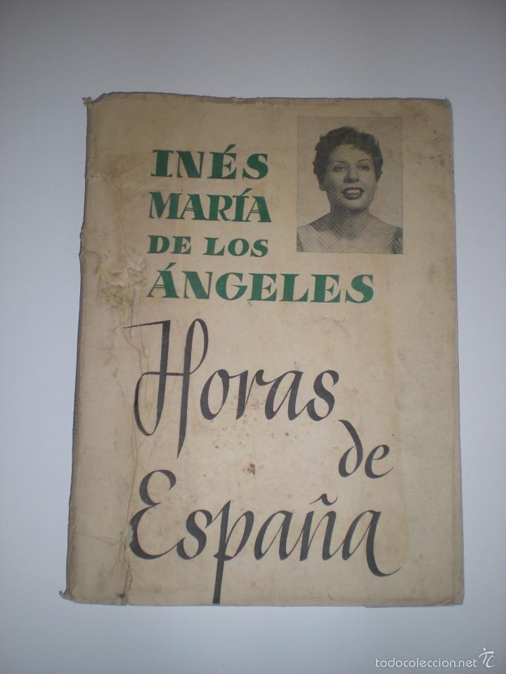 Libros de segunda mano: Horas de Espa&ntilde;a. In&eacute;s Mar&iacute;a de los Angeles - Foto 1