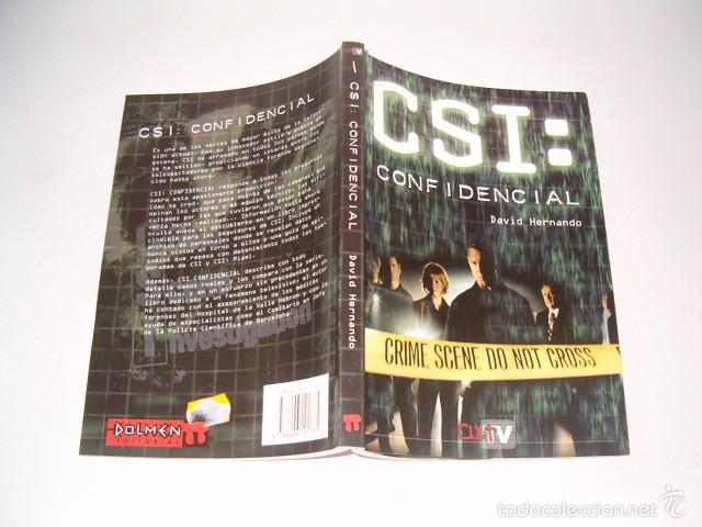 Libros de segunda mano: DAVID HERNANDO. CSI: Confidencial. RMT75464. - Foto 1