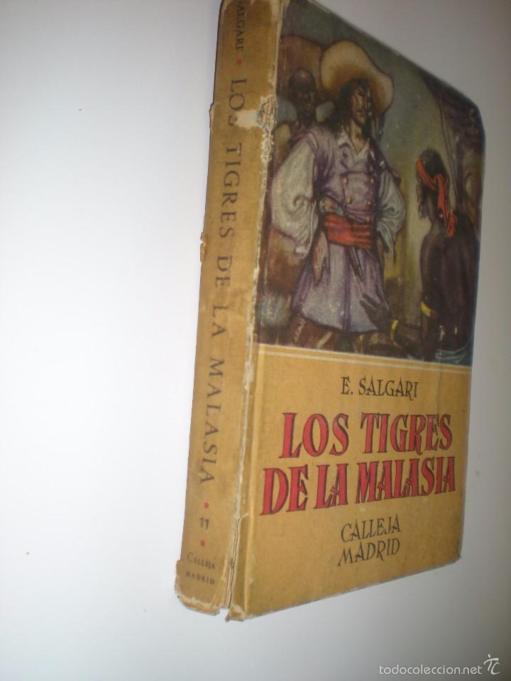 Libros de segunda mano: Los tigres de la malasia. E. Salgari - Foto 2