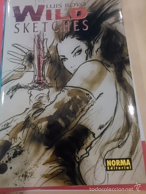 Libros de segunda mano: Luis Royo: WILD SKETCHES (Barcelona, 2006) 1&ordf; edici&oacute;n - Foto 1