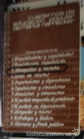Libros de segunda mano: Cuadernos de educaci&oacute;n popular de Marta Harnecker - Foto 1